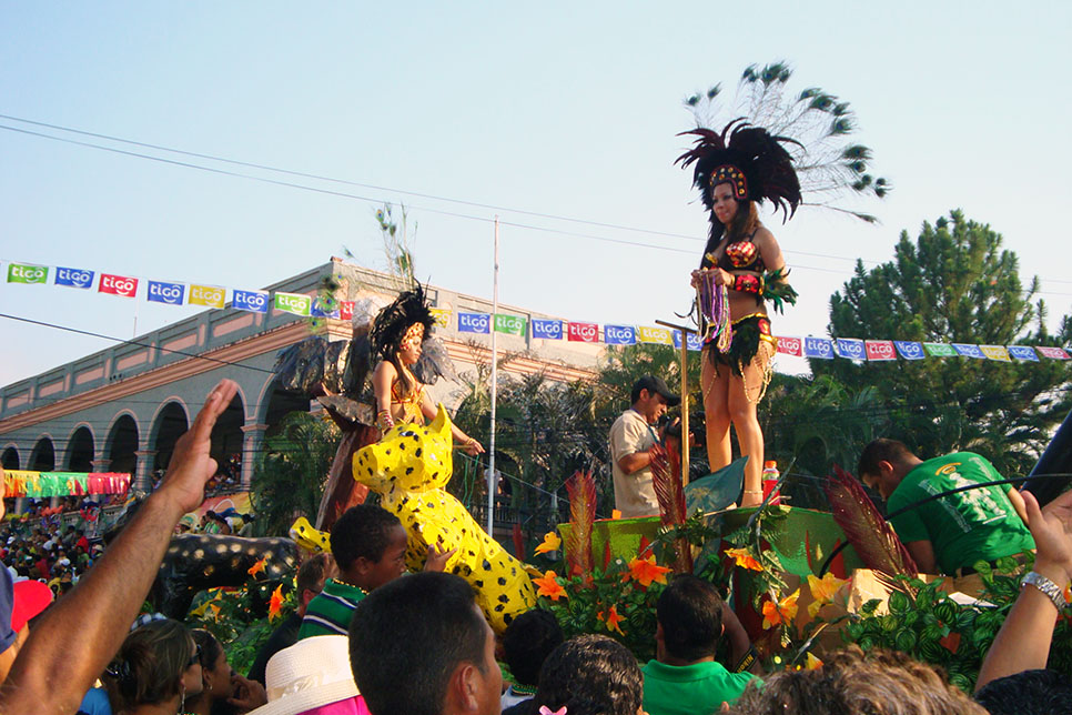 The great carnival at La Ceiba