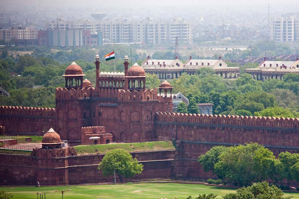 The Jama Masjid and streets of Old Delhi